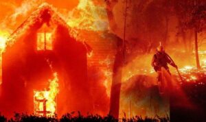 Kebakaran Hutan Dahsyat di California, AS, Memaksa Ribuan Penduduk Mengungsi