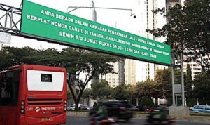 Petunjuk Lokasi Ganjil Genap Jakarta untuk Pelat Nomor Ganjil