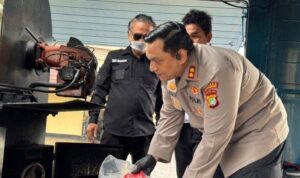 Operasi Polres Pelabuhan Tanjung Priok: Menyelamatkan 22.192 Jiwa dengan Menghancurkan 60 Kilogram Ganja