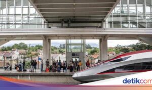Jadwal Perjalanan Kereta Cepat dari Tegalluar ke Halim Mulai Pukul 07.35 WIB