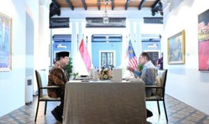 Prabowo dan Anwar Ibrahim Diskusi Strategi Politik saat Makan Siang Bersama: Mayor Teddy Memberikan Tanggapannya