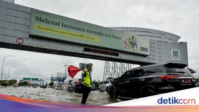 Banjir di Tol Sedyatmo, Jasa Marga Berupaya Mengatasi Genangan Air di Lokasi