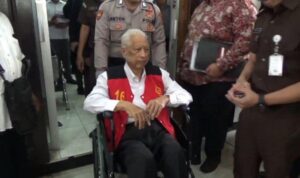 Ted Sioeng Merasa Kecewa dengan Penolakan Penangguhan Penahanan untuk Menggunakan Kursi Roda.