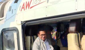 Pramono Anung Tinjau Banjir Jakarta dari Udara dengan Helikopter Pramono Anung Tinjau Banjir Jakarta dari Udara dengan Helikopter