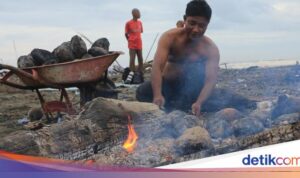 Antusiasme Tinggi Masyarakat terhadap Kelapa Bakar Khas Ramadan di Aceh Barat