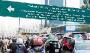 Aturan Pelat Genap Ganjil Berlaku di Jakarta pada Hari Selasa 11 November