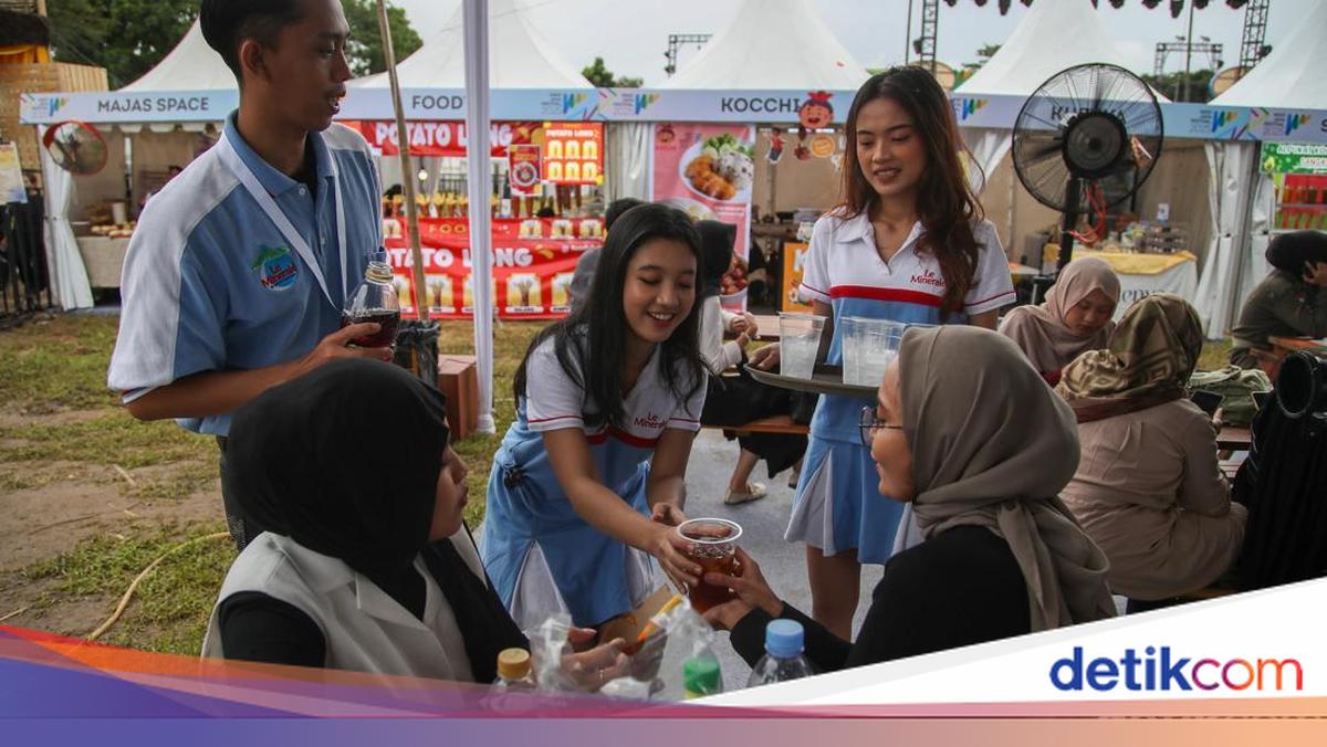 Ini Dia Le Minerale Menyegarkan dengan Semangat Hidrasi Sehat di WJF 2025